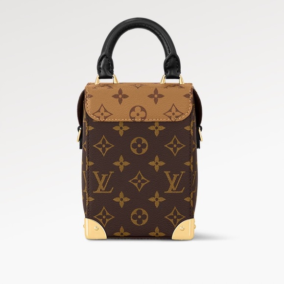 Louis Vuitton Monogram & Monogram Reverse coated Canvas Camera Box Bag - Picture 7 of 11